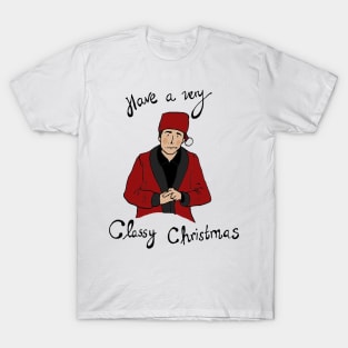 The Office - Classy Christmas T-Shirt